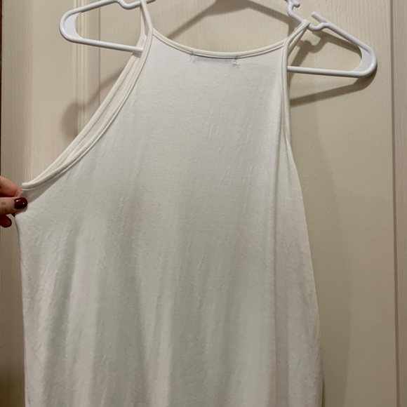 LouKeith Womens Tank Top - Cream - Picture 8 of 12